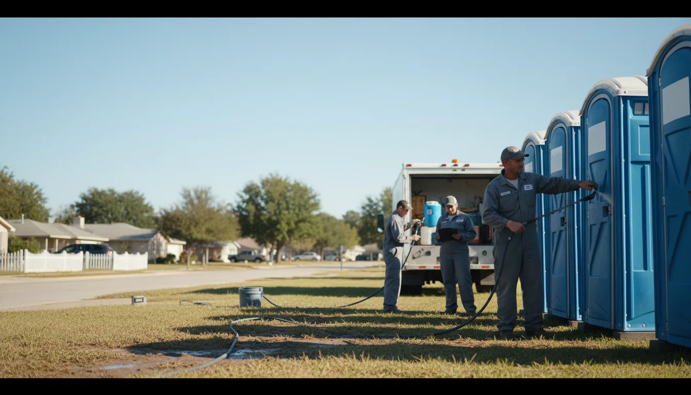 Long-Term Portable Toilet Rental in Watson, LA near me